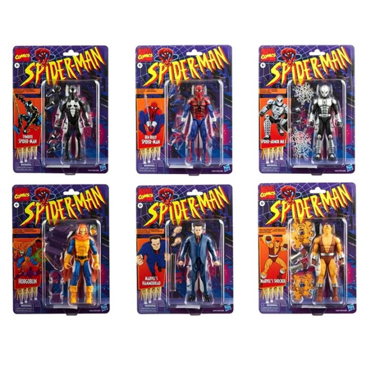 ♕✧✈ Marvel Legends Spider-man Action Figure Model Toy Collection Spiderman  Ben Reilly Marvel 39;s Hammerhead Hobgoblin Symbiote